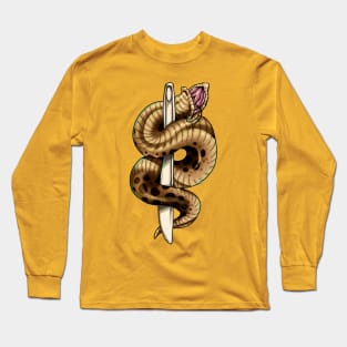 Snake and Dagger 2 Long Sleeve T-Shirt